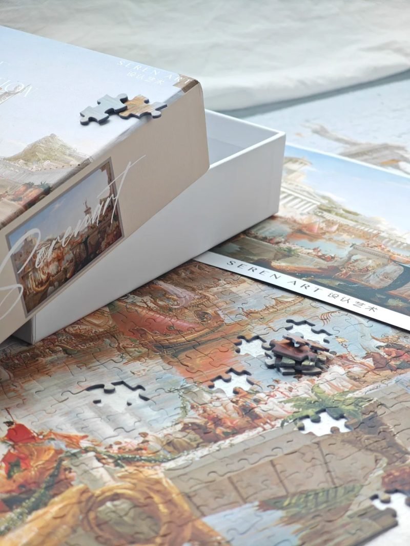 Seren Art-1500 Piece Puzzle-The Course of Empire Consummation