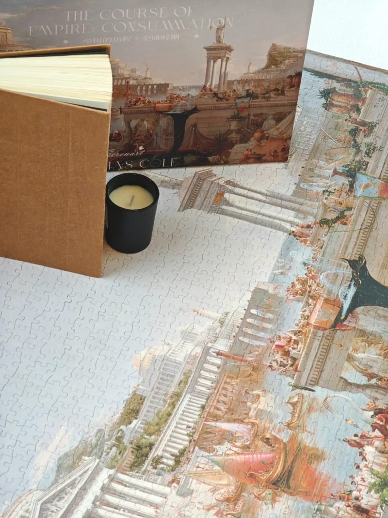 Seren Art-1500 Piece Puzzle-The Course of Empire Consummation