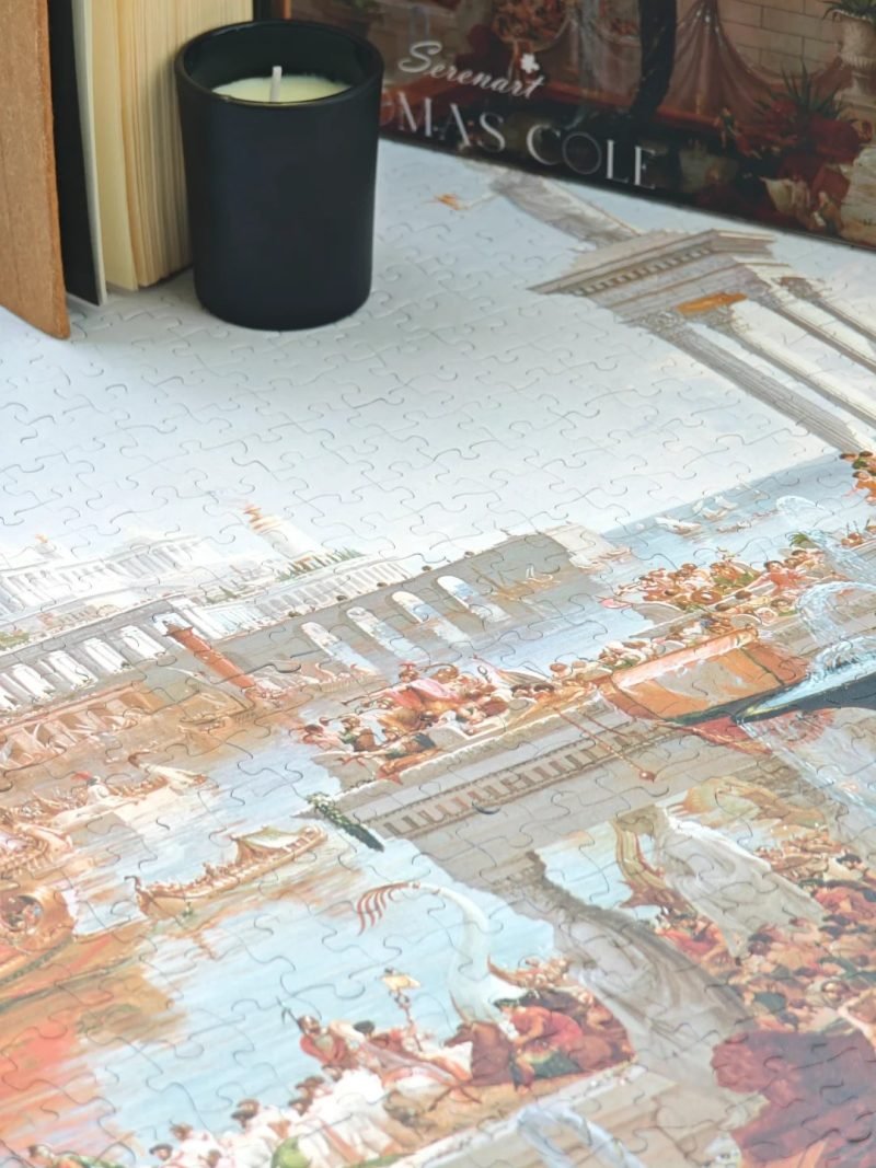 Seren Art-1500 Piece Puzzle-The Course of Empire Consummation