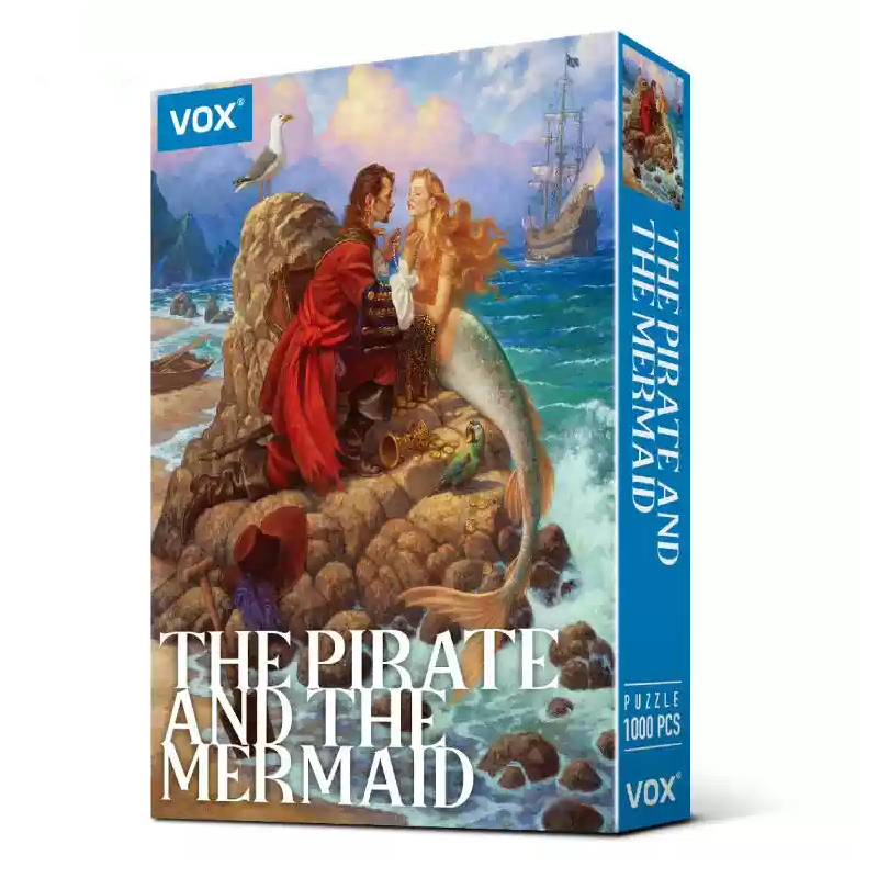 1000pcs Jigsaw Puzzle-Vox Puzzle-Fairy Tales Series-The Pirate and the Mermaid