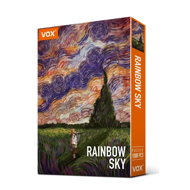 1000pcs Van Gogh Puzzle-Vox Puzzle-Rainbow Sky