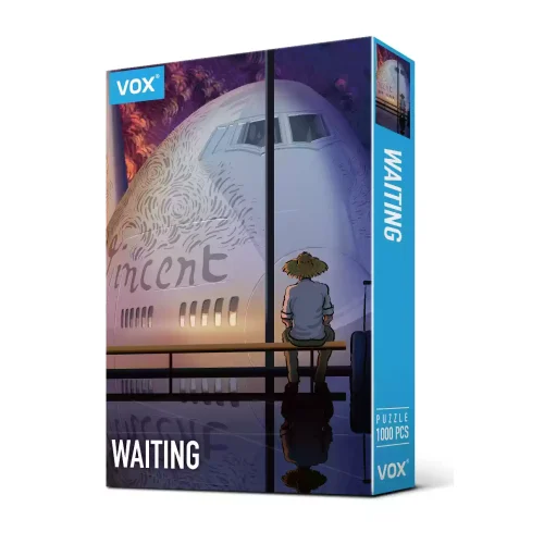 Van Gogh Puzzle 1000-Waiting 1000pcs Van Gogh Puzzle-Vox Puzzle-Waiting