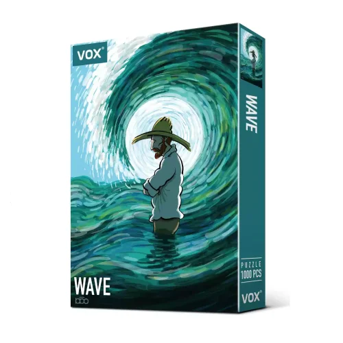 Van Gogh Puzzle 1000-Wave 1000pcs Van Gogh Puzzle-Vox Puzzle-Wave