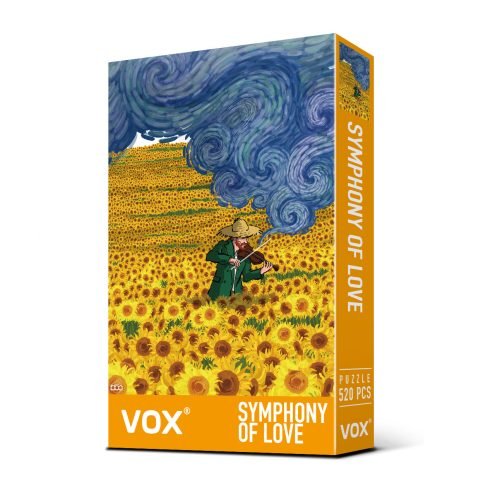 Van Gogh-Symphony of Love Jigsaw Puzzle (1) 520 Piece Puzzle-Vox Puzzle-Van Gogh-Symphony of Love