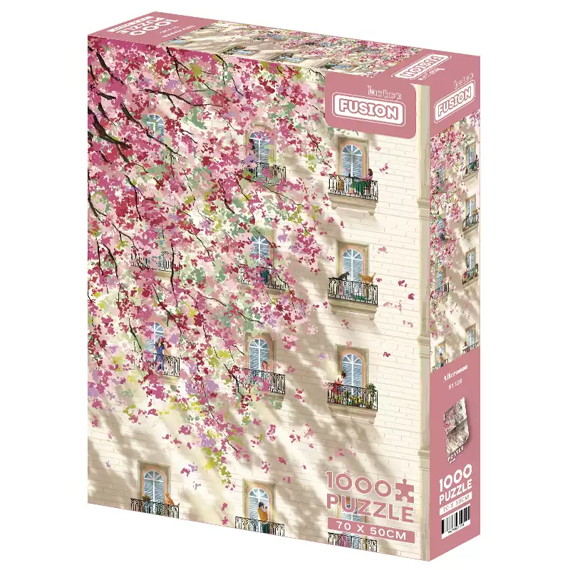1000pcs Jigsaw Puzzle-Botop Fusion-Spring Afternoon
