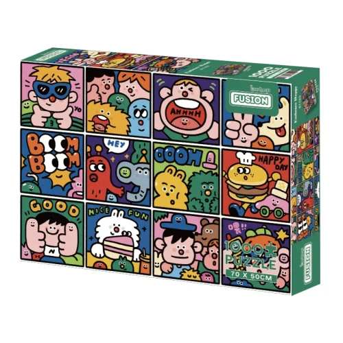1000pcs Jigsaw Puzzle-Botop Fusion-Hug Happiness