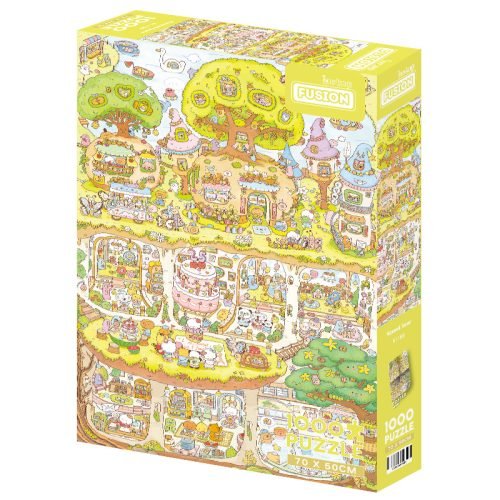 1000pcs Jigsaw Puzzle-Botop Fusion-Secret Base