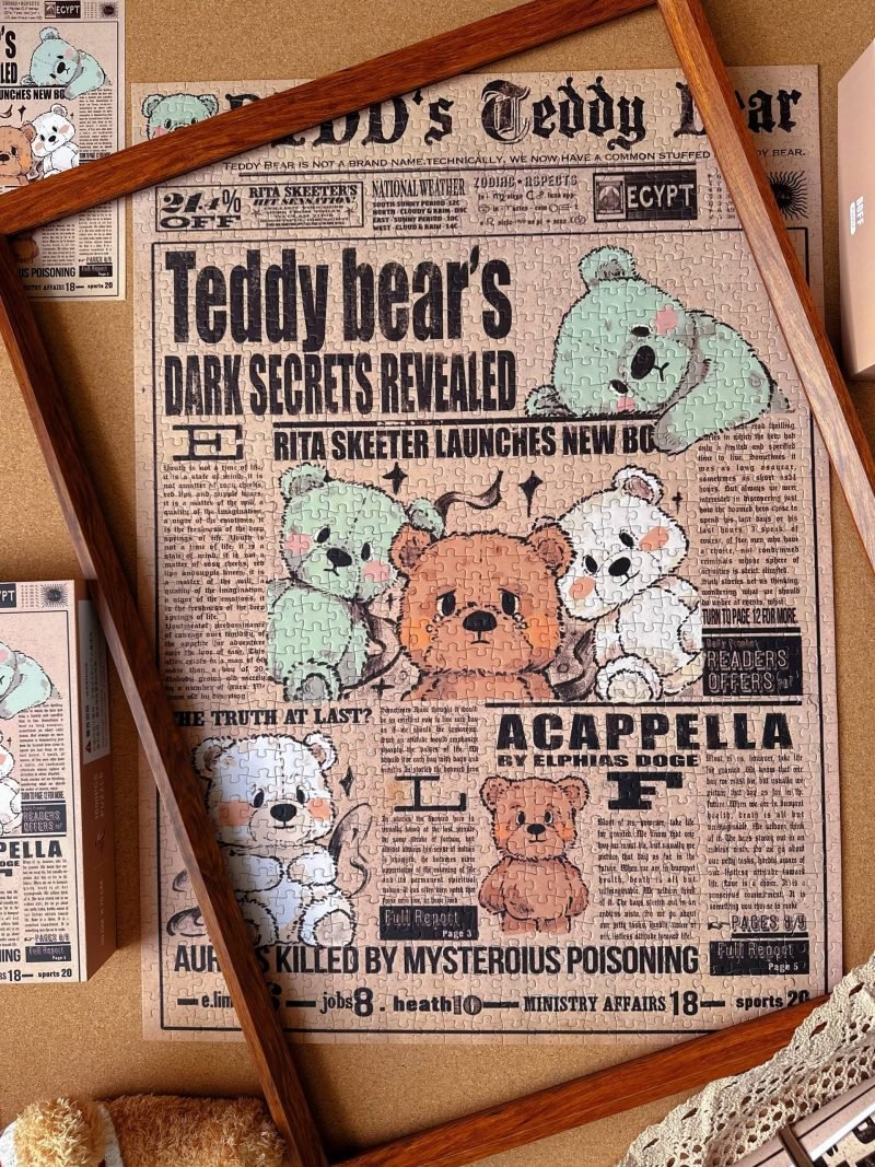 1000pcs Jigsaw Puzzle-Boff-Teddy Bear