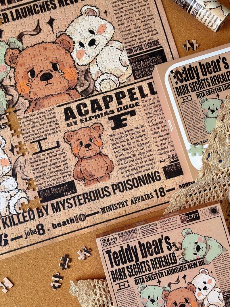 1000pcs Jigsaw Puzzle-Boff-Teddy Bear