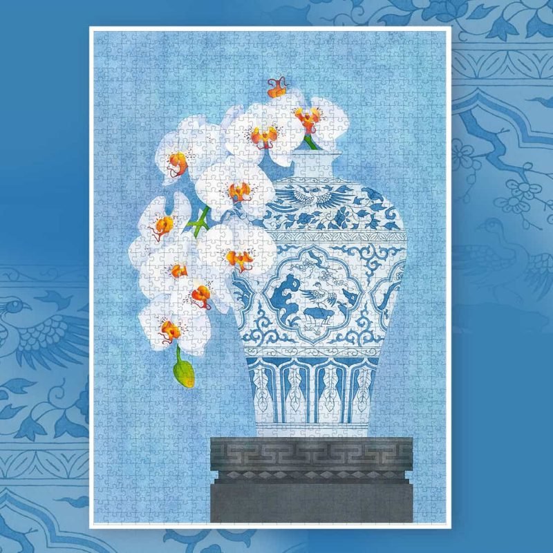 1000pcs Jigsaw Puzzle-Minute Puzzle-Yuan Dynasty Blue and White Porcelain
