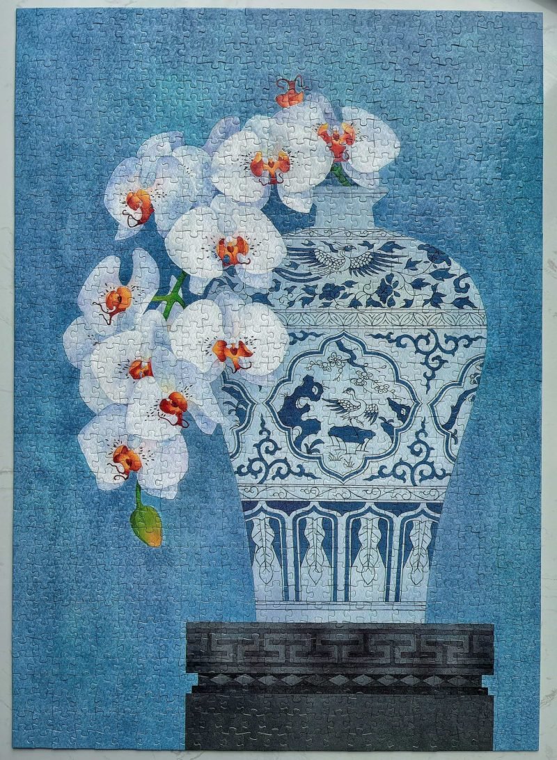 1000pcs Jigsaw Puzzle-Minute Puzzle-Yuan Dynasty Blue and White Porcelain