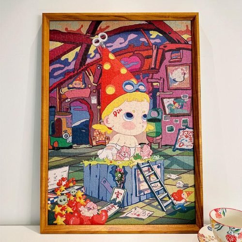 1000pcs Jigsaw Puzzle-Sandbars in the River of Time-Diudiu Toys Workshop