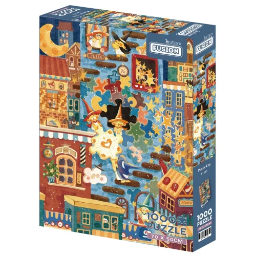 1000pcs Jigsaw Puzzle-Botop Fusion-Puzzle World