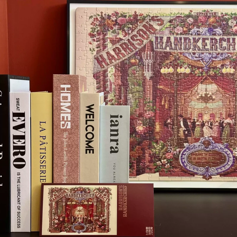 Ber Puzzle 500pcs-Handkerchief (6) 500pcs Jigsaw Puzzle-Ber Puzzle-Handkerchief Advertisement