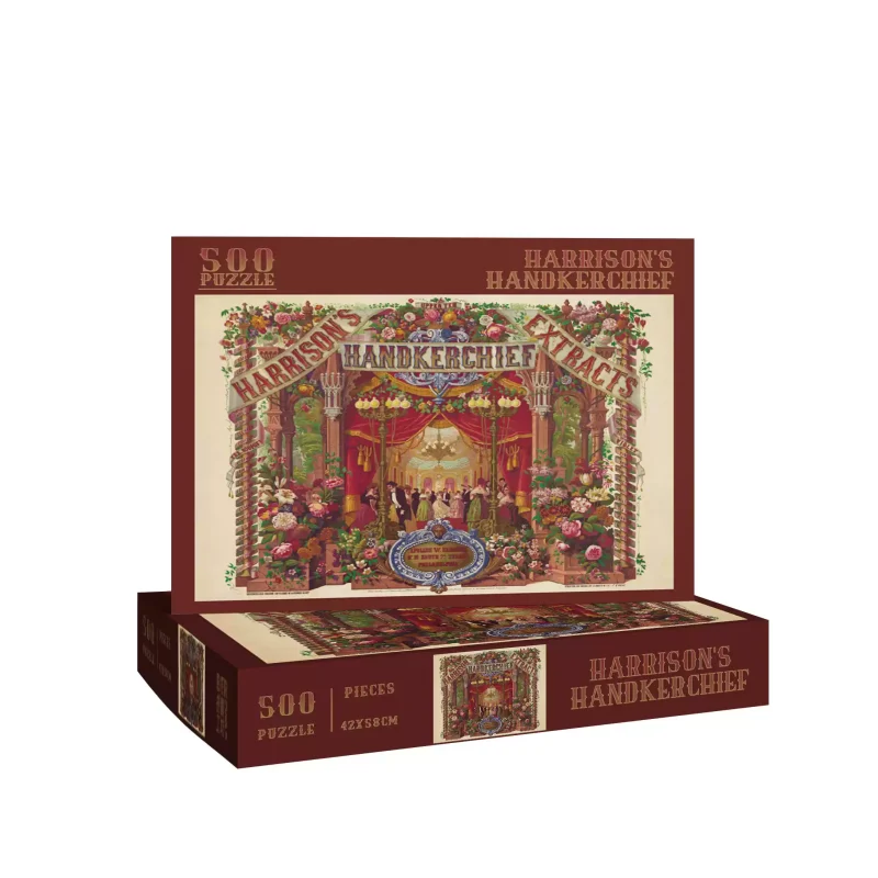 Ber Puzzle 500pcs-Handkerchief 500pcs Jigsaw Puzzle-Ber Puzzle-Handkerchief Advertisement