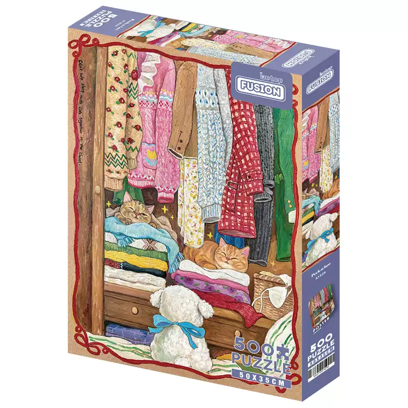 500pcs Jigsaw Puzzle-Botop Fusion-Hide and Seek