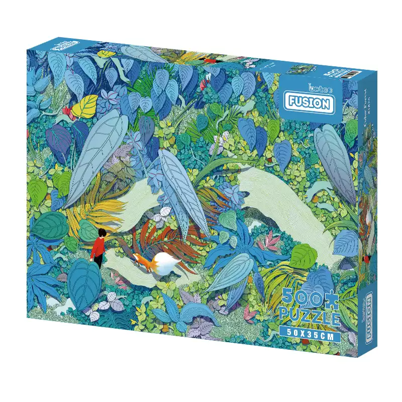 500pcs Jigsaw Puzzle-Botop Fusion-Colorful Forest
