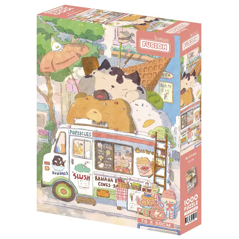 1000pcs Jigsaw Puzzle-Botop Fusion-Summer Ice Cream