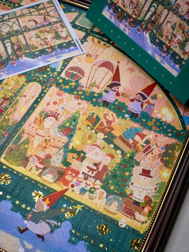 Christmas Store (5) 1000 Piece Puzzle-Pixel Pieces-Christmas Store