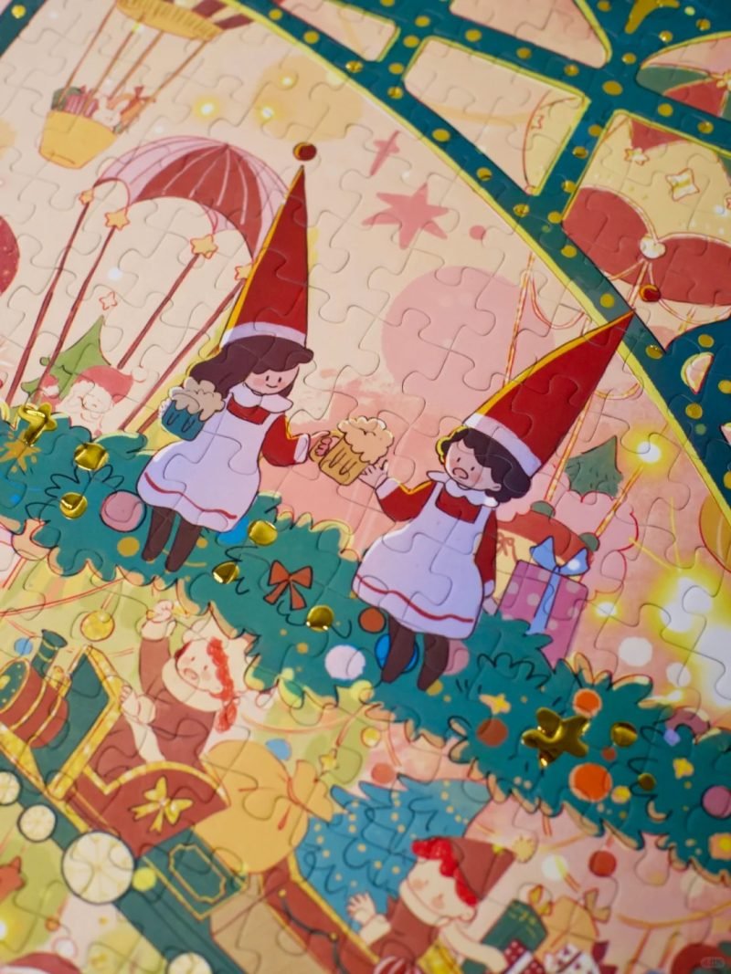 Christmas Store (7) 1000 Piece Puzzle-Pixel Pieces-Christmas Store