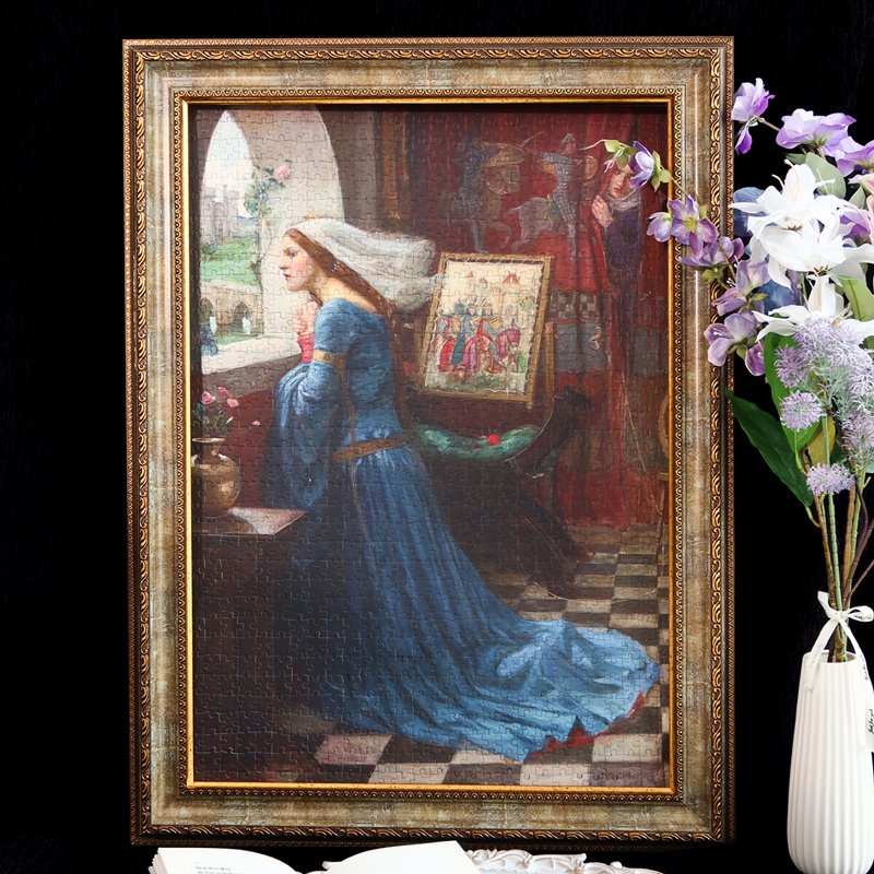 1000 Jigsaw Puzzle-Kibifufu-Fair Rosamund by John William Waterhouse