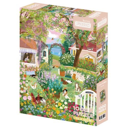 1000pcs Jigsaw Puzzle-Botop Fusion-Garden