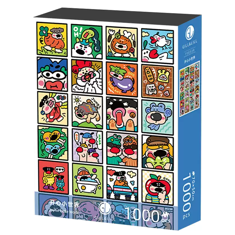 1000 Jigsaw Puzzle-Gill Lill-Joyful Little World