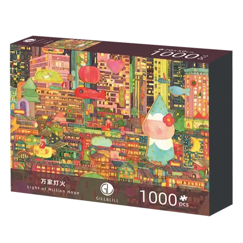 1000 Jigsaw Puzzle-Gill Lill-Life of Million Hope