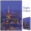1000pcs Jigsaw Puzzle-Comitok-Night Tokyo