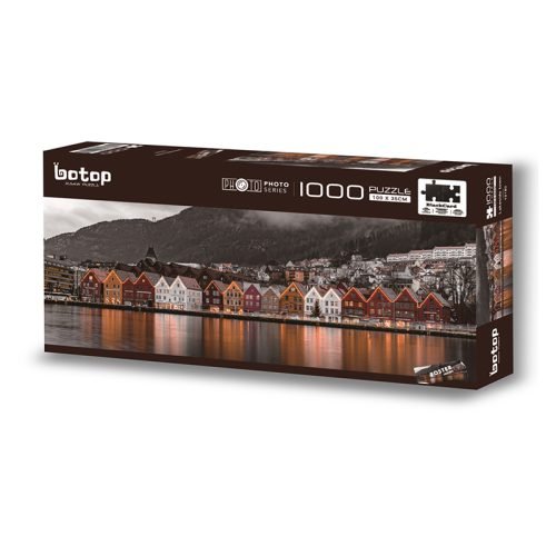 1000pcs Jigsaw Puzzle-Botop-Nordic Town Scenery