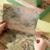Peach Blossom Spring Volume 1 (2) 1000pcs Jigsaw Puzzle-Zhiju-Peach Blossom Spring Scroll 1