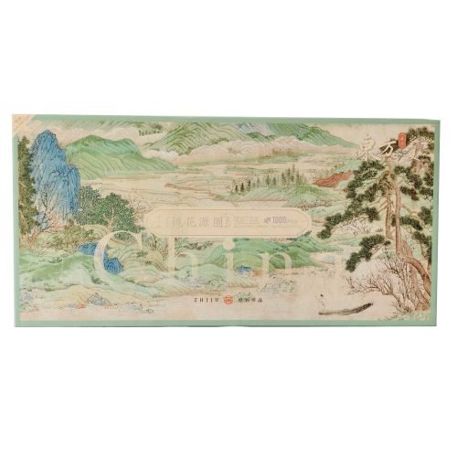 Peach Blossom Spring Volume 1 (4) 1000pcs Jigsaw Puzzle-Zhiju-Peach Blossom Spring Scroll 1