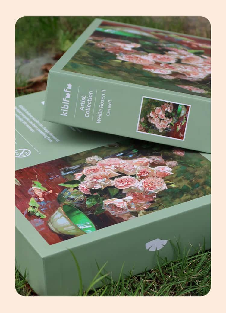 Roses Puzzle (1) 1000 Jigsaw Puzzle-Kibifufu-Rose