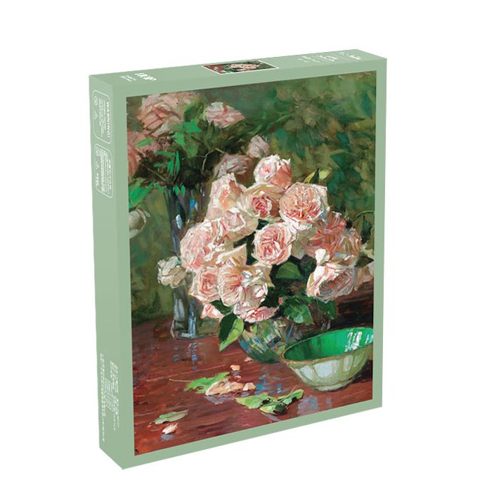 Roses Puzzle (3) 1000 Jigsaw Puzzle-Kibifufu-Rose