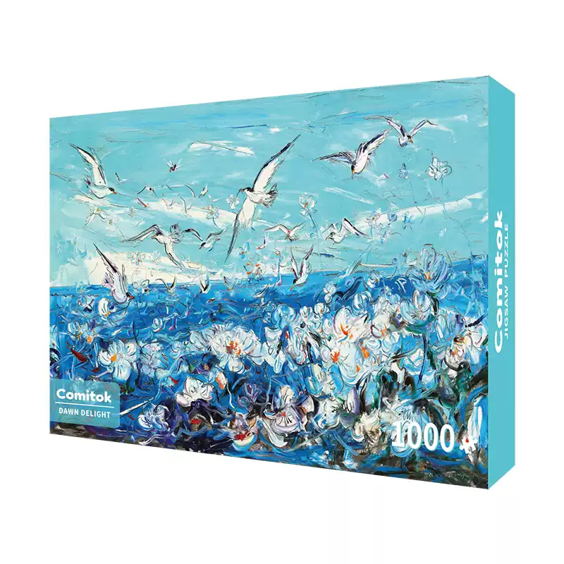 1000pcs Jigsaw Puzzle-Comitok-Seagulls