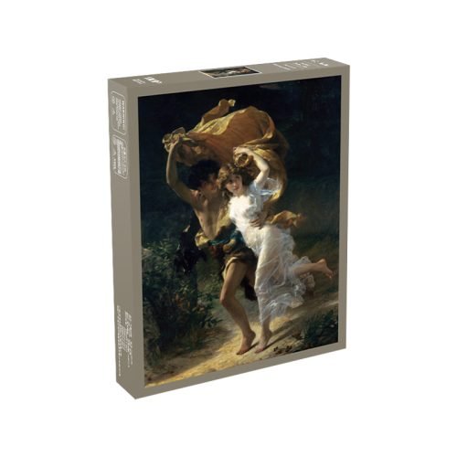 1000 Jigsaw Puzzle-Kibifufu-The Storm by Pierre Auguste Cot