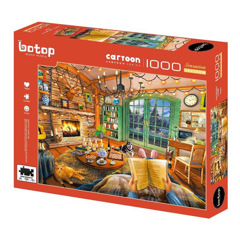 181103 1000片-杏树开花 1000pcs Jigsaw Puzzle-Botop-Vacation House