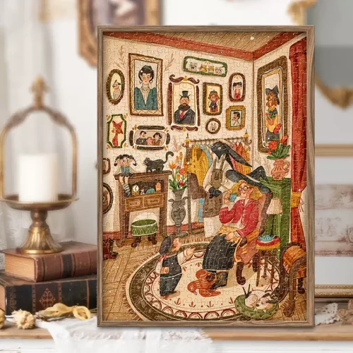 500pcs Jigsaw Puzzle-Aipuzzle-Witch Grocery Store