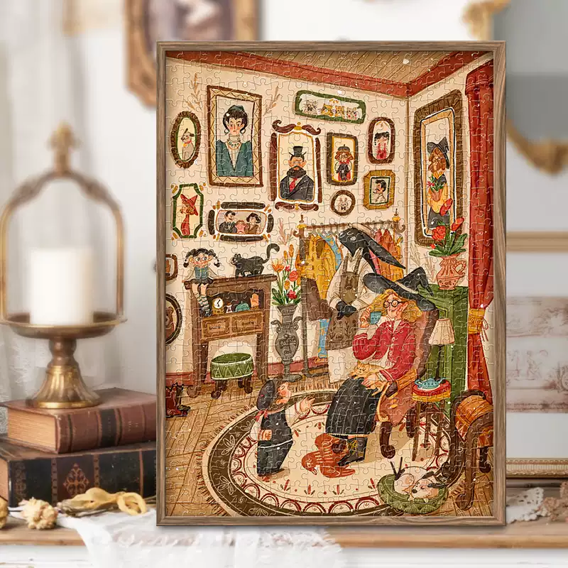 500pcs Jigsaw Puzzle-Aipuzzle-Witch Grocery Store