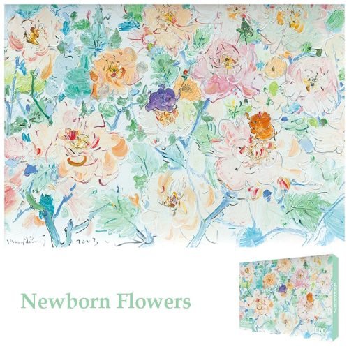 1000pcs Jigsaw Puzzle-Comitok-Newborn Flowers