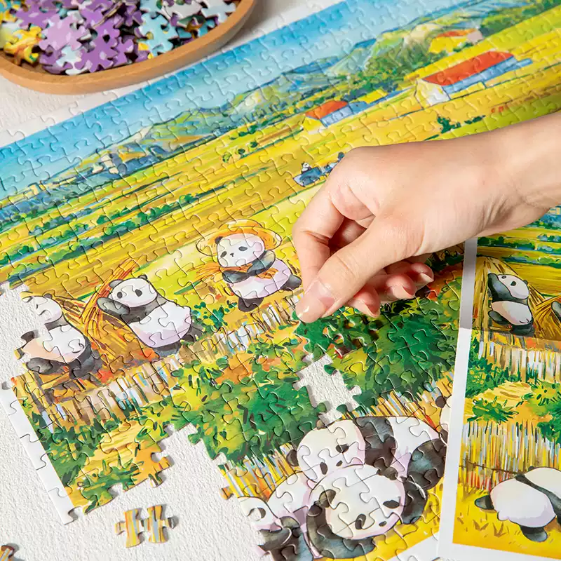 Baby Panda Collection-500pcs Puzzle-Zhiju