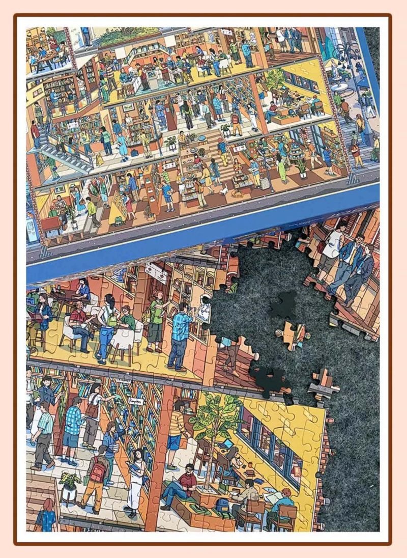 1000pcs Jigsaw Puzzle-Botop-Bookstore