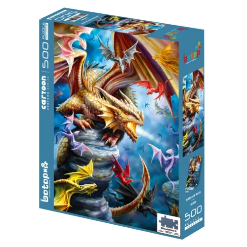 dragon puzzle 500pcs Kids Jigsaw Puzzle-Botop-Dragon