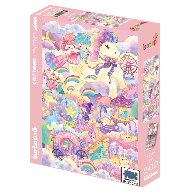 500pcs Kids Jigsaw Puzzle-Botop-Unicorn