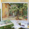 500pcs Jigsaw Puzzle-Kibifufu-A View Of The Courtyard