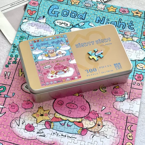 Ber Puzzle-Nighty Night (1) 300pcs Jigsaw Puzzle-Ber-Nighty Night
