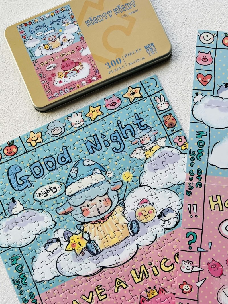 300pcs Jigsaw Puzzle-Ber-Nighty Night