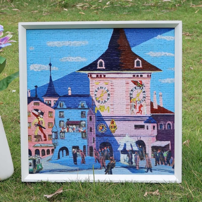 500pcs Jigsaw Puzzle-Kibifufu-Bern with Belltower