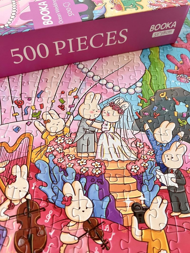 500pcs Jigsaw Puzzle-Booka-Ocean Wedding