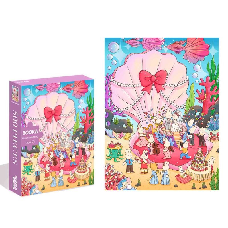 500pcs Jigsaw Puzzle-Booka-Ocean Wedding